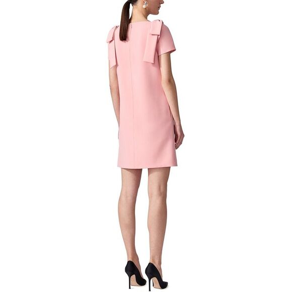 Carolina Herrera Womens  Bow Shift Dress, Pink - Picture 2 of 4